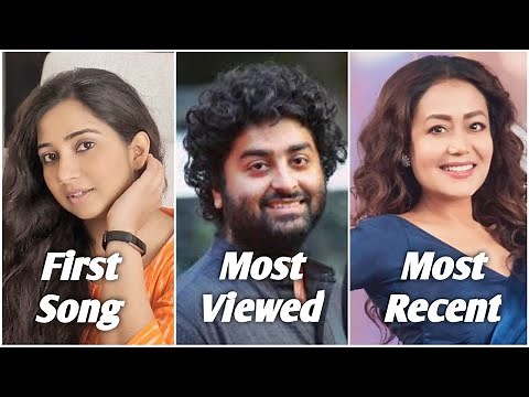 Singers First Song VS Most Viewed Song VS Most Recent Song || MUZIX