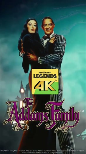 The Addams Family Boot Atgames Pinball 4KP