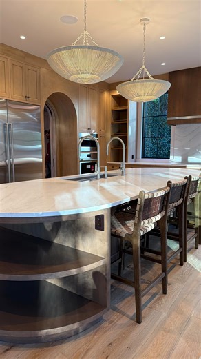 Cathleen Gruver on Instagram: "What makes me happy? Days like this. ☀️ When months (and even years) of planning, designing, coordinating, and trusting the process all come together. Seeing our team show up, support one another, and bring a client’s vision to life is why we do what we do. Install days never get old. 🥳 . . . #gruvercooley #teamwork #homeonstallation #interiordesign #furniture"