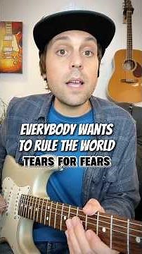 Everybody wants to rule the world - guitar tutorial - Tears For Fears #guitar #tutorial #learnguitar