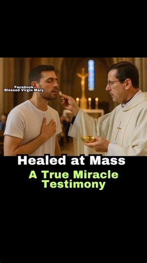 57 reactions · 12 shares | Healed at Mass: A True Miracle Testimony #Catholic | Blessed Virgin Mary | Facebook