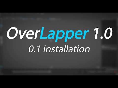 Overlapper release 1.0. Maya animation Tool: installation
