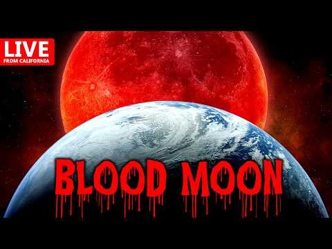 THE BLOOD MOON HAS BEGUN 🌕 MARCH 3RD 2026 TOTAL LUNAR ECLIPSE