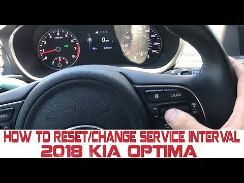 How To Change/Remove Service Interval 2018 Kia Optima 18