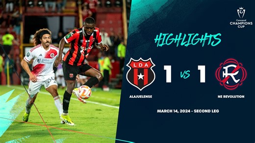 20K views · 185 reactions | Game Highlights: Liga Deportiva Alajuelense  New England Revolution | #ConcaChampions | Concacaf Champions Cup | Facebook