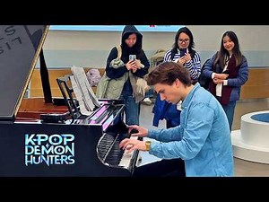 "GOLDEN" KPop Demon Hunters (Public Piano Cover)