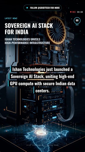 🇮🇳 SOVEREIGN AI STACK FOR INDIA!