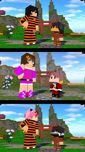 130K views · 1.1K reactions | who's your like? ara ara meme aphmau prison Vs kc prison cute Vs macncheese santa? | HeroaCraft | Facebook