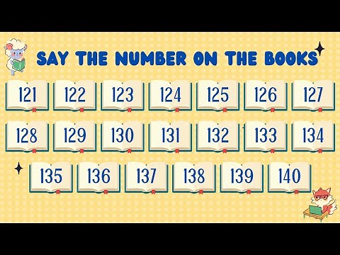 Counting BIG Numbers 121 to 140 with FUN Counting Activities