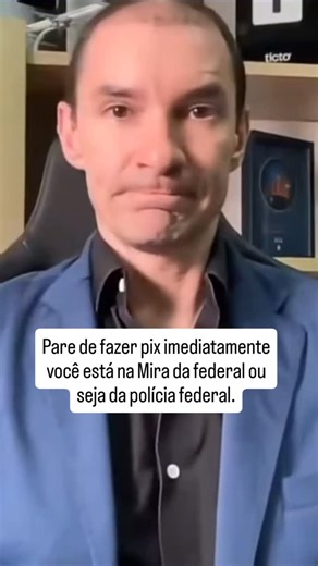 Washington Valiate on Instagram: "Pare de fazer pix imediatamente você está na mira da federal ou seja polícia federal. #pix #taxaçãodopix #receitafederal #políciafederal #viral"