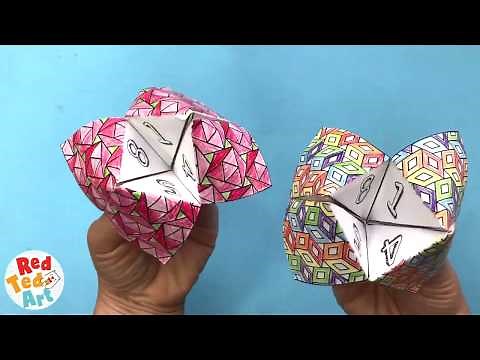 Ice Breakers for Back to School - Printable Cootie Catchers