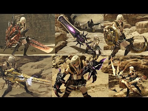 Monster Hunter Wilds: 300+ Weapons Showcase! - See Them ALL!