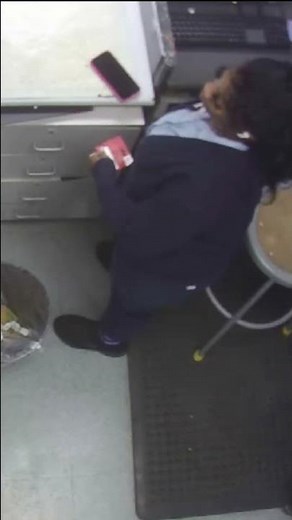 Postal worker Grinch caught on camera stealing Christmas gift cards from LI post office #shorts