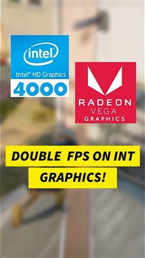 No GPU? Boost FPS on Intel & AMD Integrated Graphics in 10 Seconds 🔥