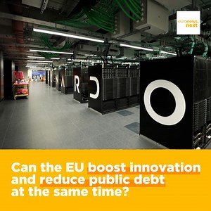 🔬💊 This Italian supercomputer is amongst the fastest in the world. Investment in innovative projects like this one could help boost Italy’s growth and reduce its public debt. Watch our full report 👉 bit.ly/3Ngo0O7 #RealEconomy w/ European Commission - Economy and Finance | Euronews English