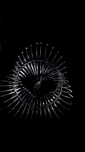 Kinetic sculpture by artist Anthony Howe