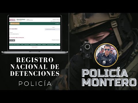 Registro Nacional de Detenciones | Faltas Administrativas | Policía - Guardia Nacional