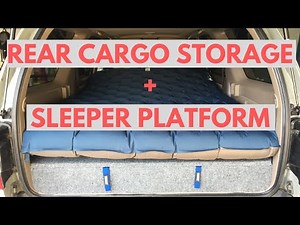 Rear Cargo Drawer Storage / Sleeper Platform for 3rd gen 4runner or SUV