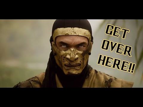 Ed Boon yells "GET OVER HERE" - Scorpion's original voice actor