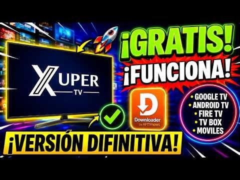 XUPER TV DEFINITIVE VERSION NO ACCOUNT, NO LINKING and NO VPN ✅ Everything Works WELL ❌ 8 CODES
