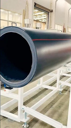 Testing Our 400mm HDPE Pipe Extrusion Machine#HDPE Pipe#Extrusion#Manufacturing