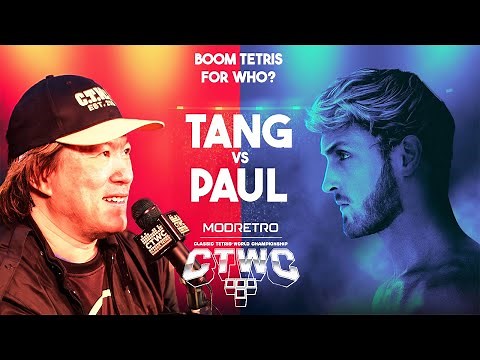 HISTORIC TETRIS MOMENT: Logan Paul vs. Chris Tang | ModRetro Classic Tetris World Championship 2024