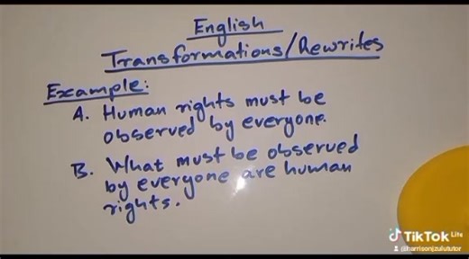 English Rewrites : BEGIN - What ... || 2025 Exam Preps Harrisonite Learning Academy For Tuitions WhatsApp 0971066747 | Harrison J Zulu Tutor