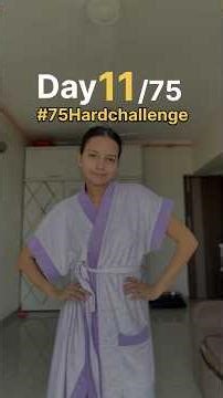 Day 11 of 75 hard challenge 💪✨ becoming stronger everyday #minivlog #transformation #discipline