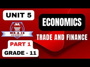 ECONOMICS GRADE 11 UNIT 5 PART 1/ TYPES OF TRADE: DOMESTIC & INTERNATIONAL TRADE | IMPORTANCE ...