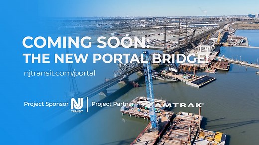 8K views · 81 reactions | The new Portal North Bridge is officially 50% complete! Take a behind-the-scenes look at the progress underway and what benefits the new bridge will provide when completed. For more information, visit njtransit.com/portal. | NJ TRANSIT | Facebook