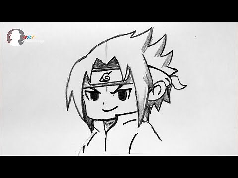 How to Draw Itachi Uchiha Chibi Step by Step