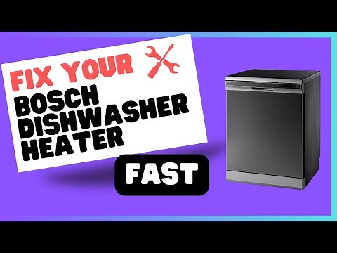 Bosch Dishwasher Not Heating Water? Try These Solutions