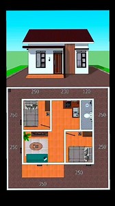 🌿 Compact and cozy home design. Perfect for minimalist living! #smallhome #homedesign #minimalist 🌿 #dreamhouse 🏡ℂ𝕋𝕋𝕆💚 | Dream House
