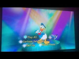 Walt Disney’s Classic Cartoon Favorites: Vol. 2: Starring Donald 2005 DVD Menu