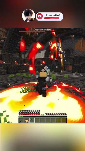 Abyss Watchers vs Me 🔥 Soulslike Boss Fight | Minecraft Mod