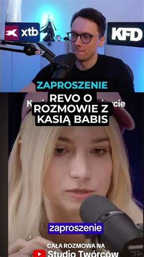 REVO KOMENTUJE ROZMOWĘ Z KASIĄ BABIS #kasiababis #dc #dlaciebie