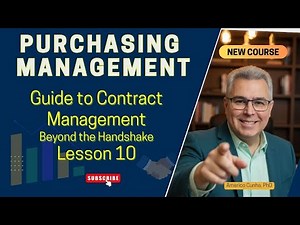 Beyond the Handshake: A Beginner's Guide to Contract Management #SupplyChain #Logistics #College