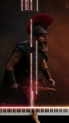 The Odyssey - Main Theme (Odysseus) #piano #music #theodyssey #christophernolan #ludwiggöransson