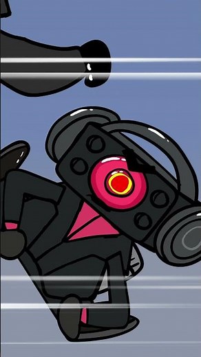 Anime Chibi Skibidi Toilet VS Finger Animation 14 #shorts