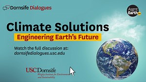 The mission: pull tons of carbon from Earth's atmosphere. It's ambitious, but these experts discuss possible paths to success, and how academia can rise to the occasion. Full discussion➡️ Climate Solutions: Engineering Earth’s Future https://bit.ly/4aw1PN4 #DornsifeDialogues | USC Dornsife College of Letters, Arts and Sciences | Facebook