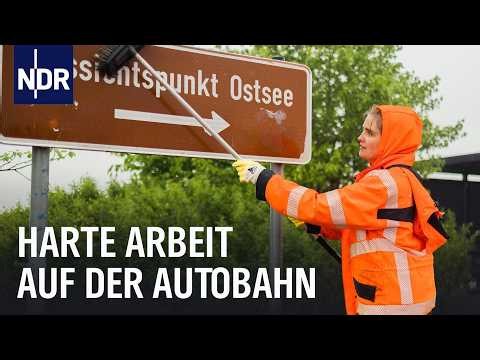 Unterwegs mit der Autobahnmeisterei in SH | Die Nordreportage | NDR Doku