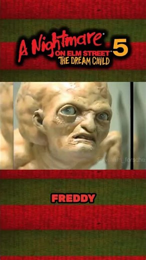 Baby Freddy Krueger BTS #freddykrueger #nightmareonelmst Source: @WilliamForsche2