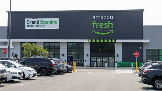 Amazon Fresh is replacing former Kmart and opening 3rd N.J. location, right next to competitor Aldi