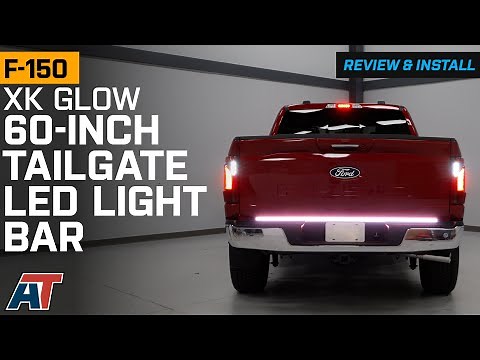 Ford F150 XK Glow 60-Inch Tailgate LED Light Bar Review & Install