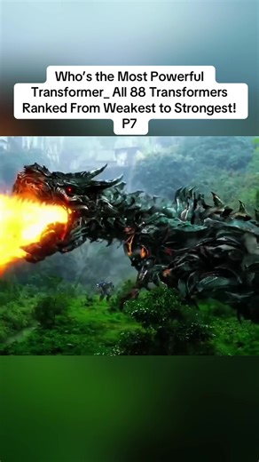 Who’s the Most Powerful Transformer_ All 88 Transformers Ranked From Weakest to Strongest! #transformers #movie #powerful #fyp #viral