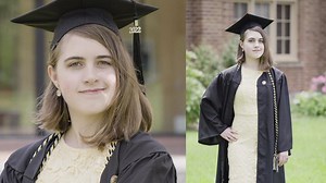 Washington university's youngest female graduate earns 2 degrees at age 16