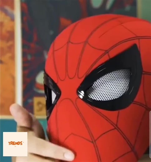 New Spider-man:no Way Home Spider Man Mask Luxury Helmet Rechargeable Remote Eyes Movable Mask Cosplay Decoration Gift Toys - Etsy