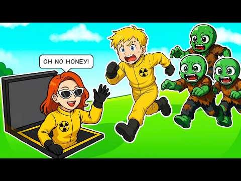 WE TRIED TO BUILD The STRONGEST BUNKER yo SURVIVE the NIGHT in Roblox