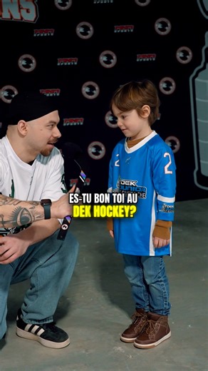 Au coeur du repêchage avec Lenni qui débute sa première saison dans le M7🔥 Bonne saison à tous!🏒 . . . #dekhockey #interview