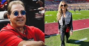 “Retirement is bliss” - Nick Saban’s daughter Kristen Saban shares adorable snap of former Alabama HC and grandson playing golf